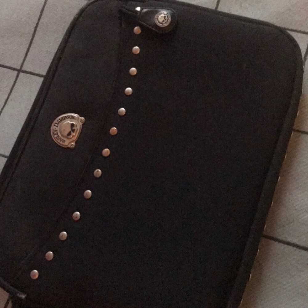 Harley Davidson iPad case (black) good shape